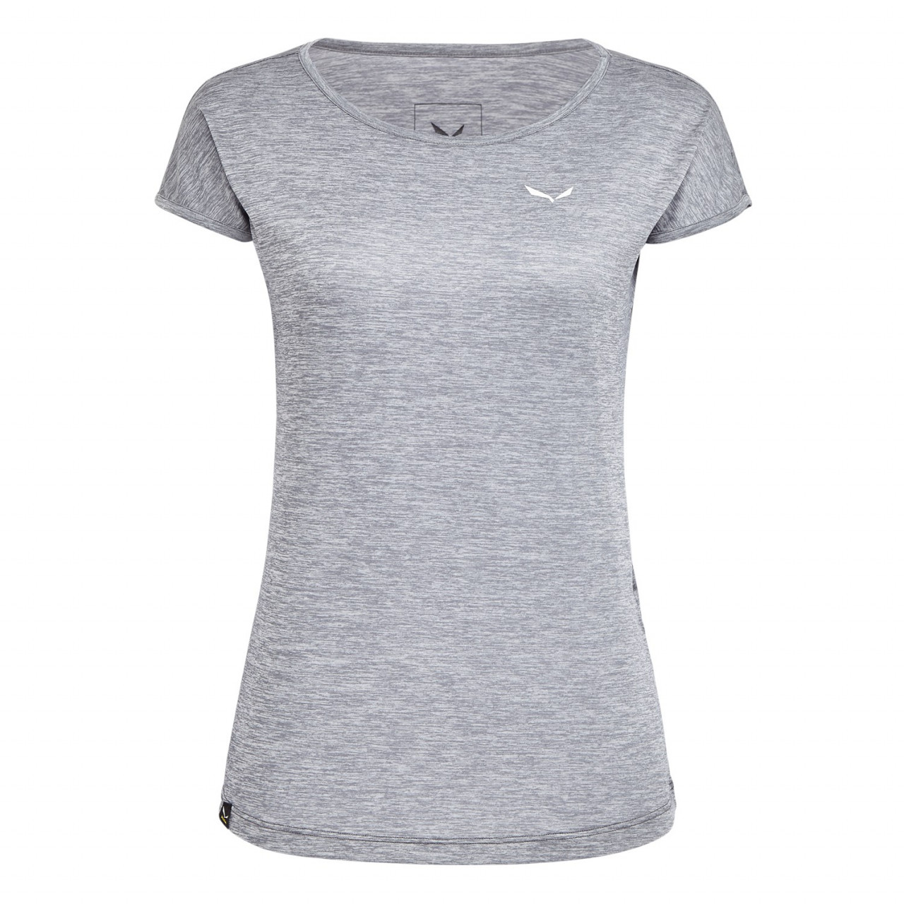 Camisetas Mujer Chile - Salewa Puez Melange Dry - Gris - EXHJ-67138